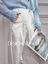 Stripe Wide Leg Trouser